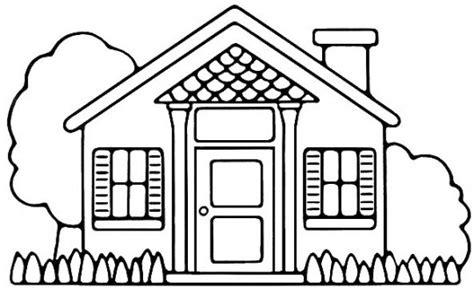 Casa para colorear: Dibujar Fácil, dibujos de Una Casa Por Fuera, como dibujar Una Casa Por Fuera para colorear e imprimir