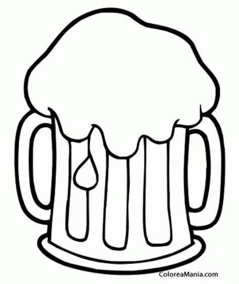 Jarra De Cerveza Para Colorear | Cerveza. Jarra: Aprende a Dibujar Fácil con este Paso a Paso, dibujos de Una Cerveza, como dibujar Una Cerveza para colorear