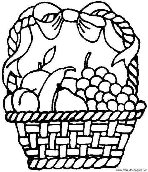 Colorear Alimentos 26 - Frutas | Verduras dibujo. Frutas: Dibujar y Colorear Fácil con este Paso a Paso, dibujos de Una Cesta De Frutas, como dibujar Una Cesta De Frutas para colorear e imprimir