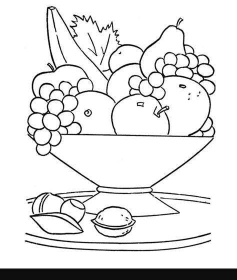 Los dibujos para colorear : Dibujos de frutas para: Dibujar Fácil, dibujos de Una Cesta De Frutas, como dibujar Una Cesta De Frutas paso a paso para colorear