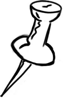 /dev/soma: chincheta: Aprender como Dibujar Fácil, dibujos de Una Chincheta, como dibujar Una Chincheta paso a paso para colorear