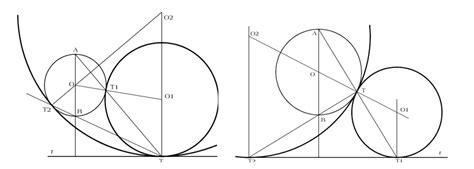 Circunferencia tangentes a circunferencia y recta por: Aprende a Dibujar y Colorear Fácil con este Paso a Paso, dibujos de Una Circunferencia Tangente A Dos Rectas, como dibujar Una Circunferencia Tangente A Dos Rectas para colorear e imprimir