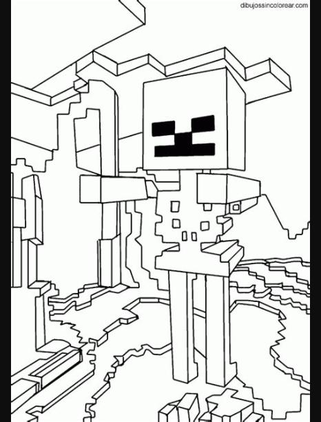 Dibujos Sin Colorear: Dibujos de Minecraft para Colorear: Aprende como Dibujar Fácil con este Paso a Paso, dibujos de Una Ciudad De Minecraft, como dibujar Una Ciudad De Minecraft paso a paso para colorear