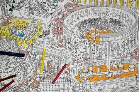 Roma Imperial - Pinta y Pinto: Dibujar y Colorear Fácil, dibujos de Una Ciudad Romana, como dibujar Una Ciudad Romana paso a paso para colorear