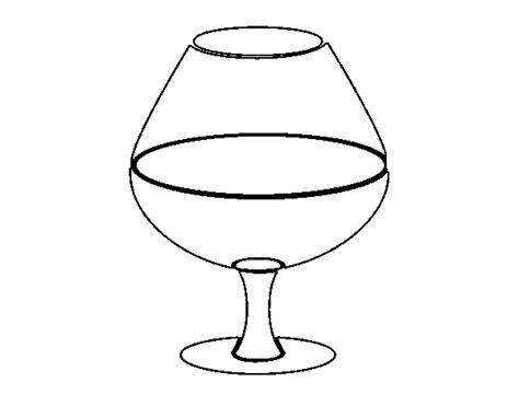 Dibujo de Copa de vino para Colorear - Dibujos.net: Aprender a Dibujar Fácil con este Paso a Paso, dibujos de Una Copa, como dibujar Una Copa para colorear