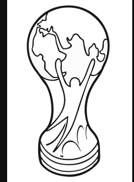 Copa del Mundo de Fútbol | World cup trophy. World cup: Aprende a Dibujar Fácil con este Paso a Paso, dibujos de Una Copa De Futbol, como dibujar Una Copa De Futbol para colorear