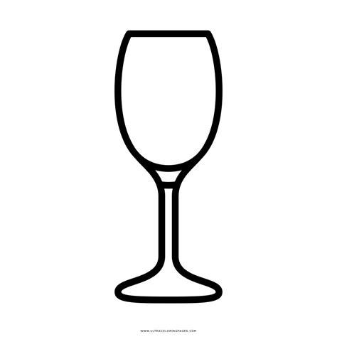 Dibujo De Copa De Vino Blanco Para Colorear - Ultra: Dibujar y Colorear Fácil con este Paso a Paso, dibujos de Una Copa De Vino, como dibujar Una Copa De Vino para colorear