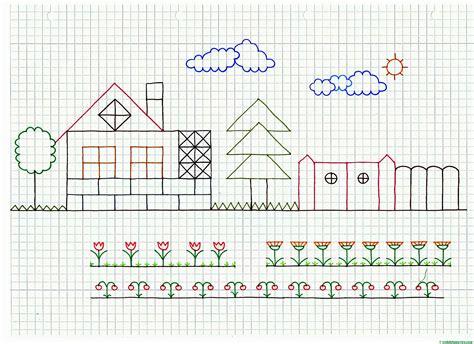 Dibujos en cuadrícula en color y para colorear - Web del: Aprende como Dibujar Fácil, dibujos de Una Cuadricula, como dibujar Una Cuadricula paso a paso para colorear
