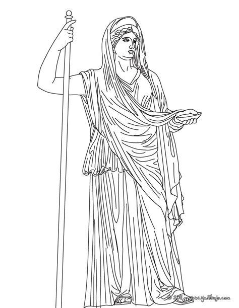 DIOSA HERA para pintar. diosa griega matrona | Diosa hera: Dibujar y Colorear Fácil, dibujos de Una Diosa Griega, como dibujar Una Diosa Griega paso a paso para colorear