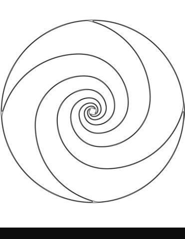 Mandala espiral Dibujo para colorear en 2020 | Espirales: Aprender como Dibujar y Colorear Fácil con este Paso a Paso, dibujos de Una Espiral A Mano, como dibujar Una Espiral A Mano para colorear e imprimir