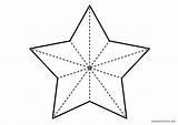 plantilla-estrella-cinco-puntas-navidad-grande | Estrellas: Dibujar y Colorear Fácil con este Paso a Paso, dibujos de Una Estrella En 3D, como dibujar Una Estrella En 3D para colorear