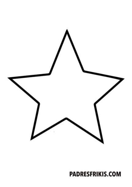 Plantillas de estrellas para colorear e imprimir | Padres: Aprender a Dibujar y Colorear Fácil con este Paso a Paso, dibujos de Una Estrella Grande, como dibujar Una Estrella Grande para colorear e imprimir