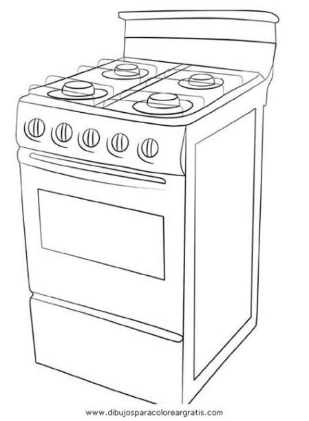 Dibujos de estufas de cocinas para colorear - Imagui: Aprender a Dibujar Fácil, dibujos de Una Estufa, como dibujar Una Estufa paso a paso para colorear