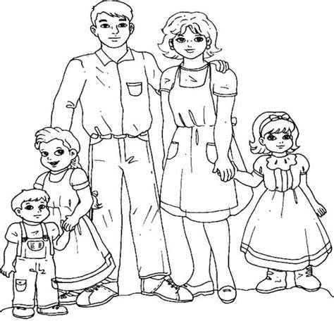 Familias animadas para colorear - Imagui: Dibujar Fácil, dibujos de Una Familia De 3 Personas, como dibujar Una Familia De 3 Personas para colorear