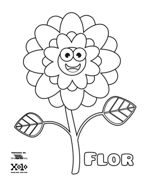 Flor para colorear y para imprimir en PDF 2021: Dibujar Fácil, dibujos de Una Flo, como dibujar Una Flo para colorear e imprimir