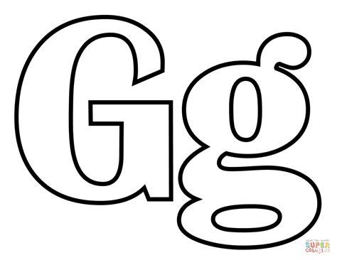 Dibujo de Letra G para colorear | Dibujos para colorear: Dibujar Fácil, dibujos de Una G, como dibujar Una G para colorear