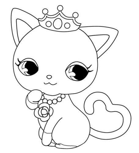 Gatitos Tiernos Para Colorear: Aprende a Dibujar Fácil, dibujos de Una Gatita Tierna, como dibujar Una Gatita Tierna paso a paso para colorear