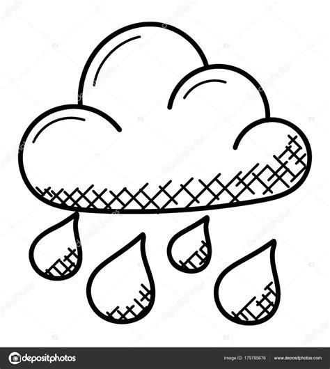 Dibujos Para Colorear De Nubes Con Lluvia - Impresion gratuita: Dibujar Fácil, dibujos de Una Gota De Agua Al Oleo, como dibujar Una Gota De Agua Al Oleo para colorear e imprimir