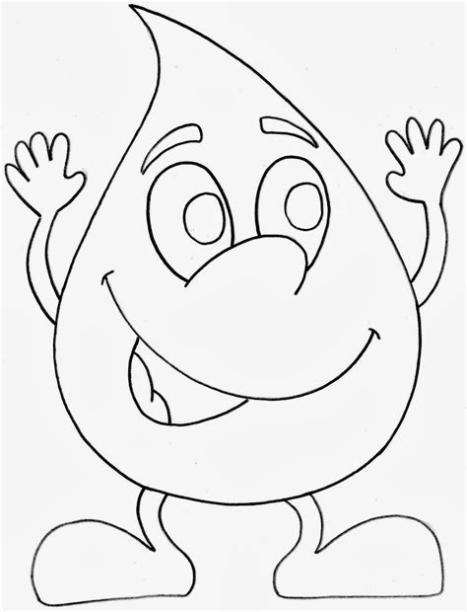 Dibujos De Gotas De Agua Para Colorear - AZ Dibujos para: Dibujar Fácil con este Paso a Paso, dibujos de Una Gota De Agua Realista, como dibujar Una Gota De Agua Realista para colorear e imprimir