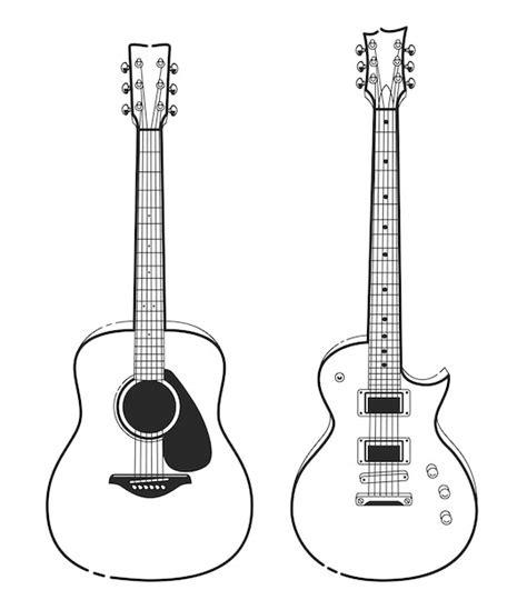 Dibujos De Guitarras Criollas Para Imprimir: Dibujar Fácil con este Paso a Paso, dibujos de Una Guitarra En 3D, como dibujar Una Guitarra En 3D para colorear e imprimir