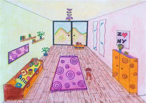 ¡qué ARTE. quillo!: Diseños de Habitaciones en: Aprende a Dibujar y Colorear Fácil, dibujos de Una Habitacion En Perspectiva Conica, como dibujar Una Habitacion En Perspectiva Conica paso a paso para colorear