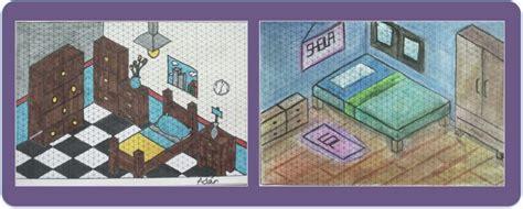 mesa y lapiz: Habitación en perspectiva isométrica 1º ESO: Dibujar Fácil, dibujos de Una Habitacion En Perspectiva Isometrica, como dibujar Una Habitacion En Perspectiva Isometrica para colorear e imprimir