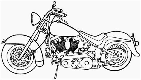 Los dibujos para colorear : Dibujos de motocicletas para: Dibujar Fácil, dibujos de Una Harley, como dibujar Una Harley para colorear
