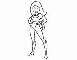 Dibujo de Superheroina para Pintar y Colorear en Línea: Aprender como Dibujar y Colorear Fácil con este Paso a Paso, dibujos de Una Heroina, como dibujar Una Heroina para colorear