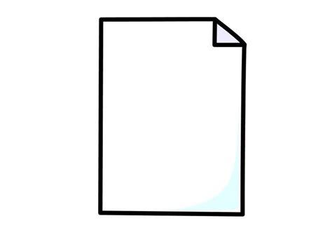 Dibujo para colorear Hoja de papel - Img 10263: Dibujar y Colorear Fácil, dibujos de Una Hoja De Papel, como dibujar Una Hoja De Papel paso a paso para colorear