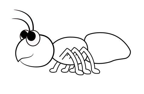 Dibujos para colorear de animales - Colorear dibujos: Aprender a Dibujar Fácil con este Paso a Paso, dibujos de Una Hormiga Gandre, como dibujar Una Hormiga Gandre paso a paso para colorear