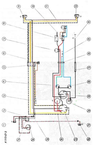 [Deutz - D15 / F1L712] Instalación eléctrica: Dibujar y Colorear Fácil, dibujos de Una Instalacion Electrica, como dibujar Una Instalacion Electrica para colorear e imprimir