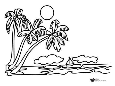 Dibujos Para Colorear De Los Indios Caribes - Impresion: Dibujar y Colorear Fácil, dibujos de Una Isla Grande, como dibujar Una Isla Grande paso a paso para colorear