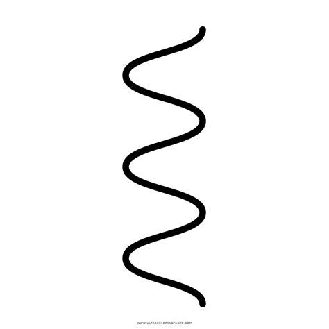 linea ondulada para colorear - Buscar con Google | Snake: Dibujar Fácil, dibujos de Una Linea, como dibujar Una Linea para colorear