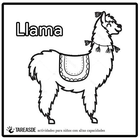 Dibujo de llama para colorear e imprimir - App para hacer: Dibujar y Colorear Fácil con este Paso a Paso, dibujos de Una Llama Animal, como dibujar Una Llama Animal para colorear