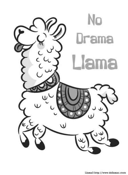 Dibujos De Llamas Para Colorear - Imágenes Gratis: Dibujar y Colorear Fácil con este Paso a Paso, dibujos de Una Llama Kawaii, como dibujar Una Llama Kawaii paso a paso para colorear