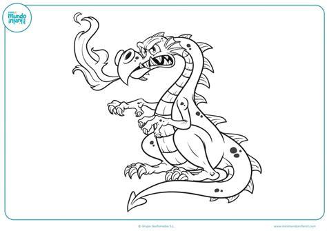 Dibujos de Dragones para colorear - Mundo Primaria: Dibujar y Colorear Fácil, dibujos de Una Llamarada, como dibujar Una Llamarada para colorear e imprimir