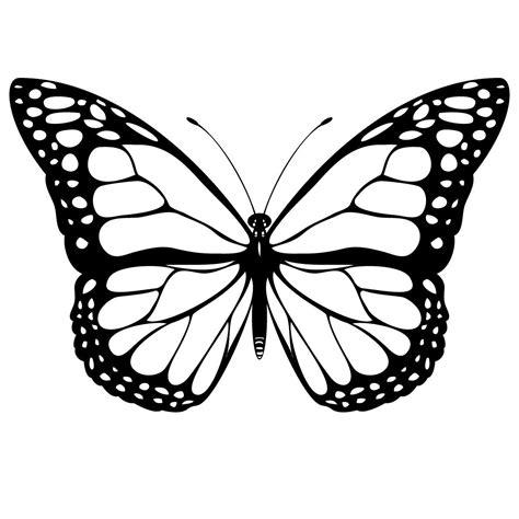 Imagenes Para Colorear De Una Mariposa Monarca - Impresion: Dibujar y Colorear Fácil, dibujos de Una Mariposa Monarca, como dibujar Una Mariposa Monarca para colorear e imprimir