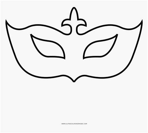 Dibujo De Máscara De Carnaval Para Colorear . Png: Dibujar y Colorear Fácil, dibujos de Una Mascara De Carnaval, como dibujar Una Mascara De Carnaval paso a paso para colorear