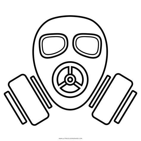Dibujo De Máscara De Gas Para Colorear - Ultra Coloring Pages: Aprende a Dibujar Fácil, dibujos de Una Mascara De Gas, como dibujar Una Mascara De Gas para colorear e imprimir