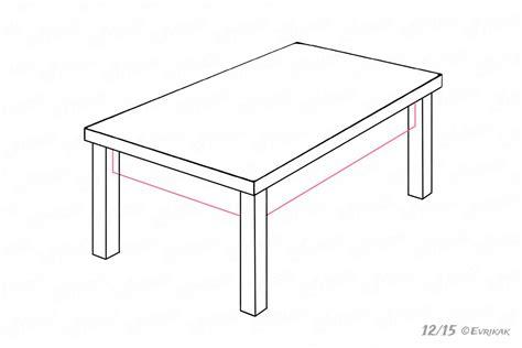 Cómo dibujar una mesa de madera paso a paso: Aprende como Dibujar Fácil con este Paso a Paso, dibujos de Una Mesa 3D, como dibujar Una Mesa 3D para colorear e imprimir