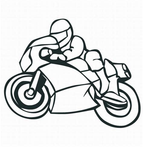 Dibujo de Moto deportiva para colorear. Dibujos infantiles: Dibujar Fácil con este Paso a Paso, dibujos de Una Moto Deportiva, como dibujar Una Moto Deportiva para colorear