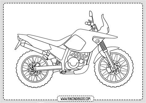 Dibujos de Motos para colorear | Dibujos de Motoristas: Dibujar y Colorear Fácil, dibujos de Una Moto Muy, como dibujar Una Moto Muy para colorear e imprimir