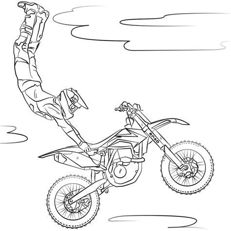 Coloring Pages for Kids: Aprende a Dibujar Fácil con este Paso a Paso, dibujos de Una Motocross, como dibujar Una Motocross paso a paso para colorear