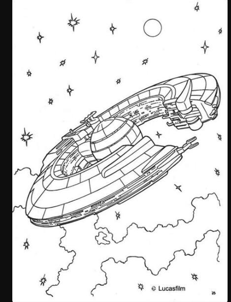 Dibujos para colorear nave de la federación del comercio: Aprender como Dibujar y Colorear Fácil con este Paso a Paso, dibujos de Una Nave De Star Wars, como dibujar Una Nave De Star Wars para colorear e imprimir