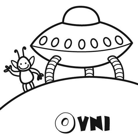 Dibujo de un ovni y un alien para pintar: Dibujar y Colorear Fácil, dibujos de Una Nave Extraterrestre, como dibujar Una Nave Extraterrestre paso a paso para colorear