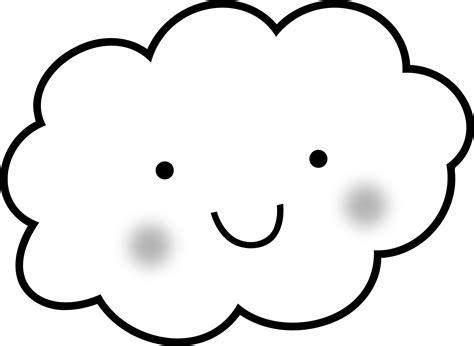 Cute Cloud - Coloring Book by uroesch | Vector drawing: Dibujar Fácil, dibujos de Una Nube En Cartulina, como dibujar Una Nube En Cartulina para colorear e imprimir