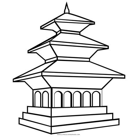 Pagoda Disegni Da Colorare - Ultra Coloring Pages: Aprende como Dibujar y Colorear Fácil, dibujos de Una Pagoda, como dibujar Una Pagoda paso a paso para colorear