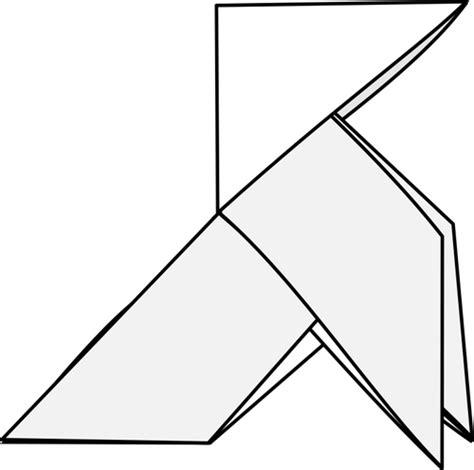 Esquema de origami | Vectores de dominio público: Aprende como Dibujar y Colorear Fácil con este Paso a Paso, dibujos de Una Pajarita De Papel, como dibujar Una Pajarita De Papel paso a paso para colorear