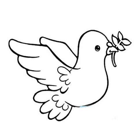 Día de la Paz - Dibujos y Actividades - Jugar y Colorear: Dibujar y Colorear Fácil, dibujos de Una Paloma De La Paz Para Niños, como dibujar Una Paloma De La Paz Para Niños paso a paso para colorear