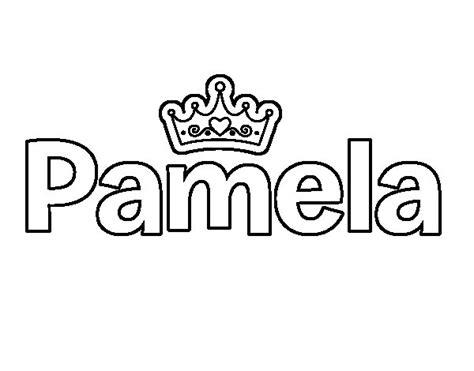 Dibujo de Pamela para Colorear - Dibujos.net: Aprender como Dibujar Fácil, dibujos de Una Pamela, como dibujar Una Pamela para colorear e imprimir